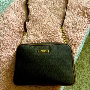 Michael Kors MK logo camera crossbody